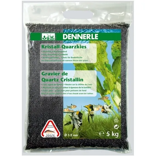 Dennerle Kristall-Quarzkies schiefergrau - 5 kg von Hobby