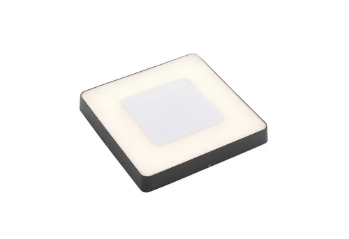 Lucande LED Deckenlampe Sora mit Bewegungsmelder - Spritzwassergeschützt IP54! Die moderne Deckenlampe für außen bietet Sicherheit und Komfort durch den integrierten Bewegungssensor. Ideal für Hauseingänge, Terrassen und mehr.