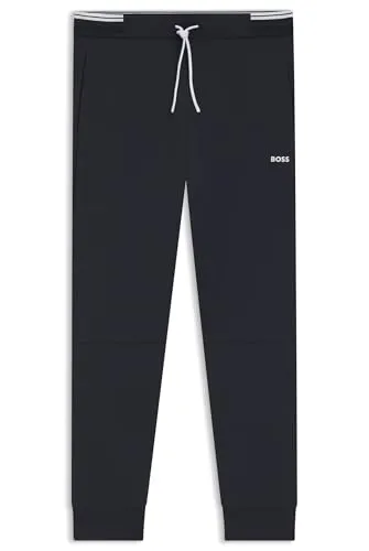 BOSS GREEN Jogginghose Pants Zone Regular Fit - Herren-Stoffhose mit Tunnelzug und mittlerer Bundhöhe, ideal für Freizeit und Sport, aus elastischem Material für optimalen Tragekomfort.