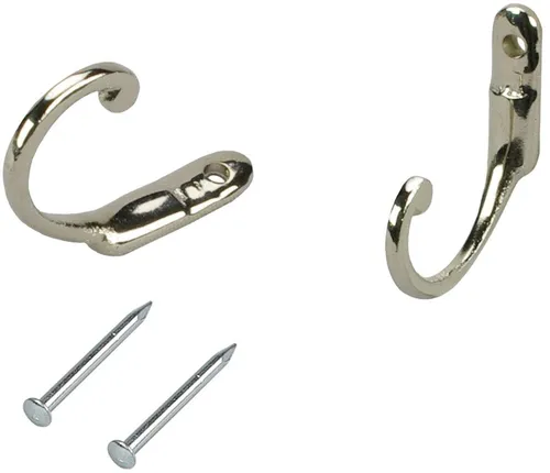 Gardinen- & Vorhangringe Silber von Liedeco