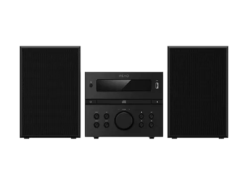 PEAQ PMS 350 Micro Hifi System (Schwarz) – Kompakte Klangvielfalt