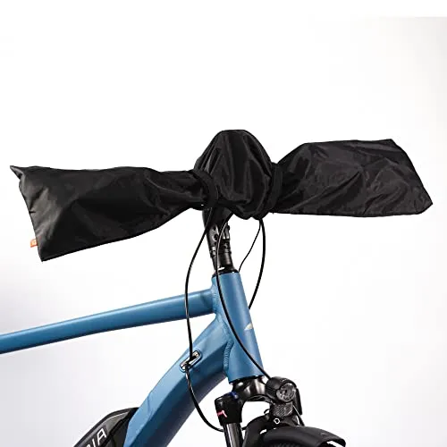 FAHRER Lenkerhaube XL für E-Bike, schwarz - Fahrradsättel - Extra große Lenkerhaube für E-Bikes, schützt gegen Regen und Schmutz beim Abstellen und Transport, ideal für Lenkerbreiten von 70 bis 85cm.