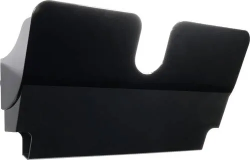 Wand-Prospekthalter 'FLEXIPLUS' magnetisch A4 quer - Prospektständer mit magnetischer Befestigung, ideal für metallische Wände. Perfekt zur Präsentation von A4 Dokumenten in Ausstellungsräumen und Wartebereichen.