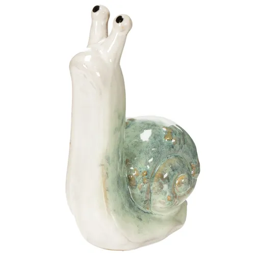 Elegante Keramikfigur Schnecke für stilvolle Dekoration zuhause