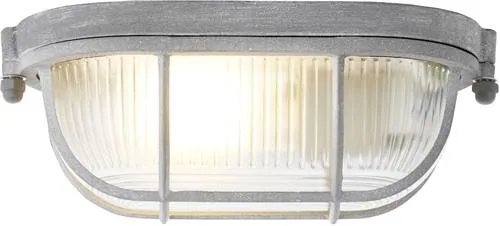 BRILLIANT Lampe Bobbi Wand- und Deckenleuchte 21cm grau Beton | 1x A60, E27, 40W, geeignet für Normallampen (nicht enthalten) | Für LED-Leuchtmittel geeignet