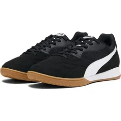 PUMA Unisex King Top It Soccer Shoe, Black White Gold, 45 EU - Fußballschuhe, ideal für Erwachsene, mit neuester Technologie für optimalen Komfort und Leistung auf dem Platz.