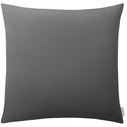 Estella Kissenhülle Atelier, Grau, Textil, Uni, 40x40 cm, Textiles Vertrauen - Oeko-Tex®, Wohntextilien, Bezüge, Kissenbezüge