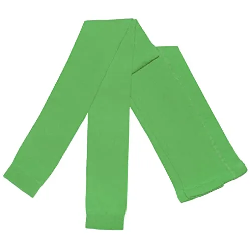 Weri Spezials Damen Leggings Baumwolle - Warm und Modisch - in verschiedenen Muster- und Farbvariationen. (36-38, Grasgrün)