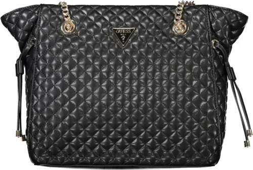 Guess Rainee Schultertasche 30 cm schwarz - Elegante Handtasche mit stilvollem Design, ideal für den täglichen Gebrauch und perfekt für jedes Outfit.
