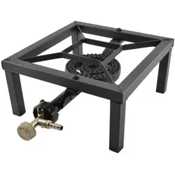 Gasbrenner zum Kochen, Gusseisen, 3 kW, Perfect Home - Blau