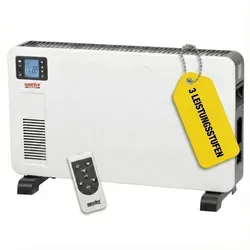 HECHT 3623 Elektroheizung | Stromsparend mit Fernbedienung