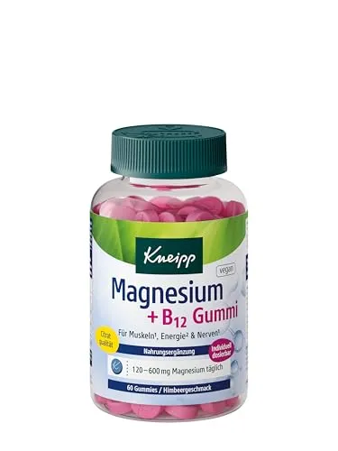 Kneipp Magnesium+b12 Gummi Himbeer