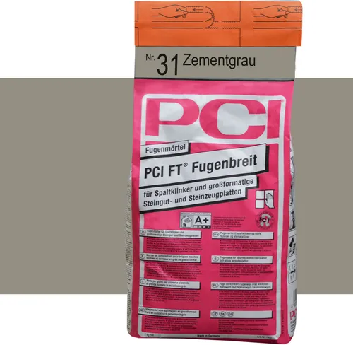 PCI FT Fugenbreit 5kg  Nr. 31 zementgrau