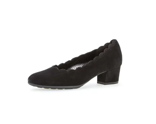 Gabor Damen Pumps - Modische und bequeme Pumps für jeden Anlass - Damen-Pumps mit Comfort-Mehrweite für optimalen Tragekomfort, ideal für Freizeit und Business, elegantes Design in Schwarz.