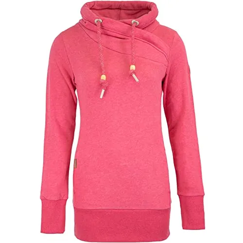 Ragwear Neska Sweater Damen (S, Raspberry)