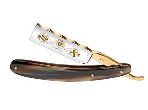 Böker Manufaktur Solingen Graf Engelbert II. Rasiermesser in braun von Böker