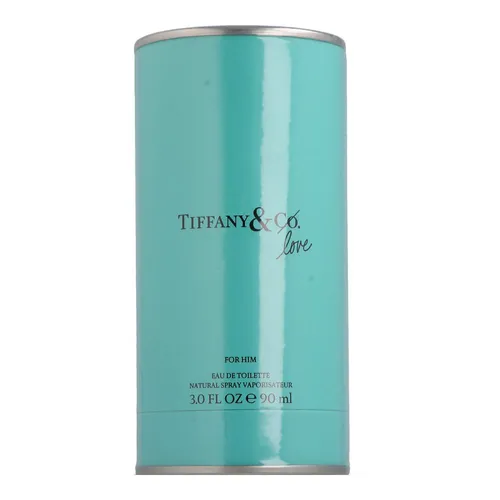 Tiffany & Love For Him Eau de Toilette 90 ml - Eau de Toilette für Herren mit aromatisch-holziger Duftnote, sorgt für einen erfrischenden und komfortablen Duftgenuss den ganzen Tag.