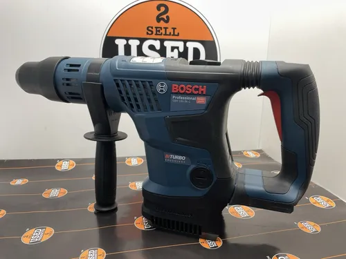 Bosch Bohrhammer GBH 18V-36 C Biturbo - 18V, 7 Joule Schlagkraft, inkl. Bluetooth-Modul für individuelle Einstellungen und ermüdungsfreies Arbeiten