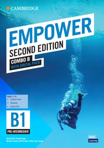 Empower Second Edition B1 Pre-intermediate: Combo B mit Digital Pack - Lehrbuch für Englischlerner, inklusive interaktiven digitalen Inhalten für effektives Lernen und Üben.