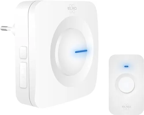 ELRO DB3000 Funk Türklingel Set Plug-in Empfänger für Steckdose