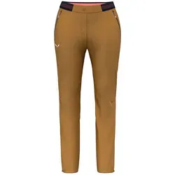 Salewa Damen Pedroc 2 DST Reg W. Pant - Golden Brown, M EU - Leichte Softshellhose für Damen, ideal zum Speed Hiking, schnell trocknend und mit Durastretch für optimale Bewegungsfreiheit.