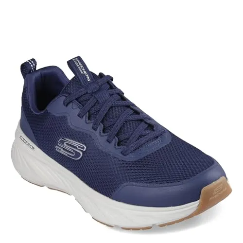 SKECHERS Edgeride Herren Sneaker Gr. 44 - Blau - Sportlicher Freizeitschuh mit atmungsaktivem Textil-Obermaterial und Skechers Air-Cooled Memory Foam für optimalen Komfort. Ideal für Training und Alltag.