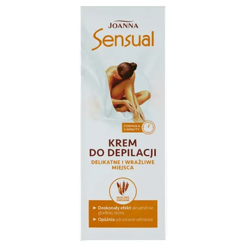 Produktbild Sensual krem do depilacji delikatne i wrażliwe miejsca 100g Joanna 5901018019341