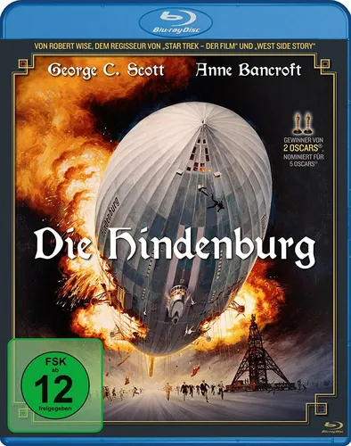 Blu-ray DIE HINDENBURG # George C. Scott, Anne Bancroft ++NEU