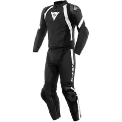Dainese Avro 4 2 tlg. Lederkombi schwarz/schwarz/weiss 26 von Dainese