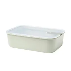Mepal Frischhaltedose Easyclip , weiß , Glas,Kunststoff , Maße (cm): B: 23,8 H: 7 T: 16.7