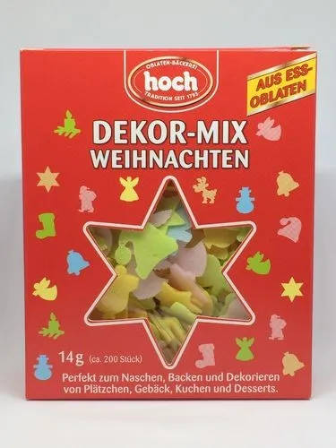 Dekor-Mix Weihnachten (ca. 200 Stück, 14g) von Hoch