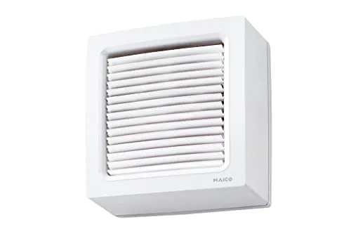 MAICO Wandventilator EVN 22 R - Effiziente Be- und Entlüftung - Ventilatoren, elektrischer Klappenbetrieb für optimale Luftzirkulation, energieeffizient und ideal für Wohnräume oder Büros.
