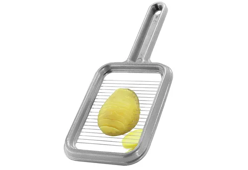 Westmark Rondex Pellkartoffelschneider | Mozzarellaschneider | Aluminium | Edelstahl-Draht | spülmaschinengeeignet 60802260