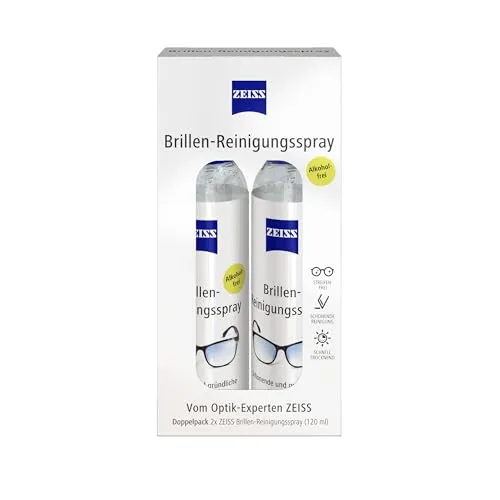 ZEISS Brillen-Reinigungs-Spray Doppelpack 2x120ml von ZEISS