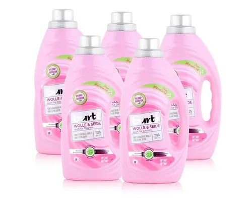 burti Wolle & Seide Feinwaschmittel 1,45L - Flauschige Pflege für Ihre Textilien - Ideal für die schonende Reinigung von Wolle und Seide. Hergestellt in Deutschland, sorgt es für eine sanfte Pflege und erhält die Weichheit Ihrer Lieblingsstücke.