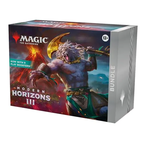 MAGIC THE GATHERING Modern Horizons 3 Bundle - TCG Sammlungen & Lots, enthält exklusive Karten aus der beliebten Modern Horizons 3 Edition für ein verbessertes Spielerlebnis.
