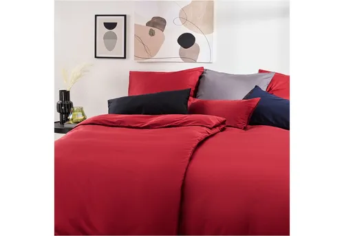 Blumtal Bettwäsche Premium Oeko Tex Zertifizierte Satin Bettwäsche, Mako-Satin, 2 teilig, aus 100% Baumwolle - Edle Glanzoptik Bettwäsche