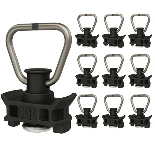 Rohrschellen Schwarz von ZurrTec®