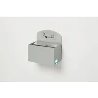 PROREGAL Wandascher aus verzinktem Stahl, 0,4 Liter - Robuster Wandascher zur effizienten Zigarettenentsorgung im Außenbereich. Ideal für öffentliche Räume und Gastronomie, vereint er modernes Design mit langlebiger Qualität.