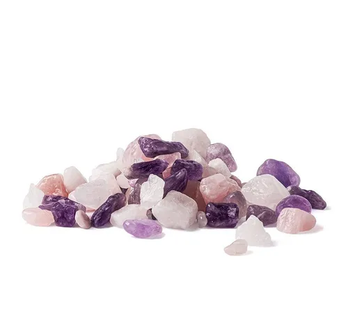 Lotus Vita Wasserfilter mit edlen Wassersteinen in lila von Lotus Vita