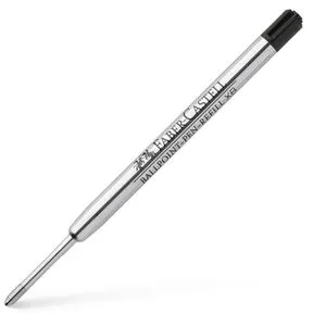 Faber-Castell Kugelschreiberminen 148747, Metallgroßraummine, Stärke XB, schwarz