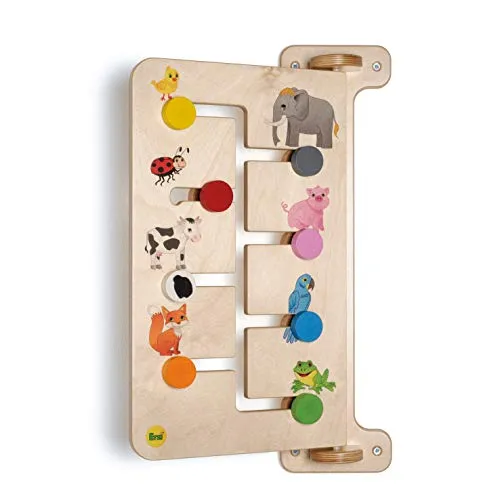 Erzi 51112 Wandspiel Schieberätsel Tiere