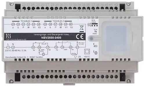 TCS NBV2600-0400 Türschließer - Hochwertiger Türschließer, ideal für den Innen- und Außenbereich, bietet zuverlässige Schließkraft und Langlebigkeit.