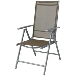 LEX Klappsessel 7-Positionen, schoko-braun