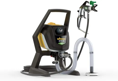 Wagner Airless Control Pro 250 R Farbsprühsystem - Farbsprühsystem mit 110bar und 9m Schlauch, ideal für präzises Spritzen und müheloses Arbeiten für Heimwerker und Profis.