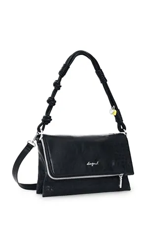 Produktbild Elegante Damen Schultertasche Schwarz mit Vielseitigem Design