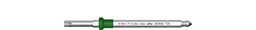 Wiha Wechselklinge TORX® für Drehmoment-Schraubendreher mit Schlüsselgriff (38812) T20 x 75 mm, 8,0 Nm