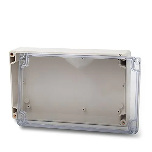 Produktbild ABS Leergehäuse Transparent 200x120x56 Industriegehäuse IP66 Kunststoff Gehäuse