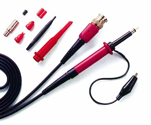 PeakTech BNC Oszilloskop-Tastkopf 250 MHz mit Zubehör - Oszilloskop-Tastkopf mit 250 MHz Bandbreite und 100:1 Dämpfung, ideal für präzise Messungen bis 2000 V, perfekt für professionelle Anwendungen.