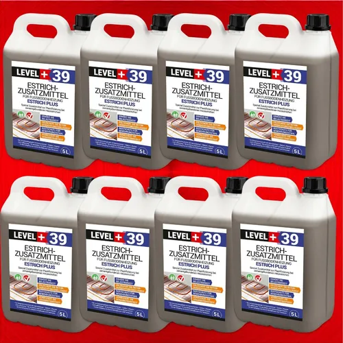 Plastifizierer für Zementestriche 40L in braun von Level+